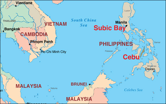 map of philippines. Philippines